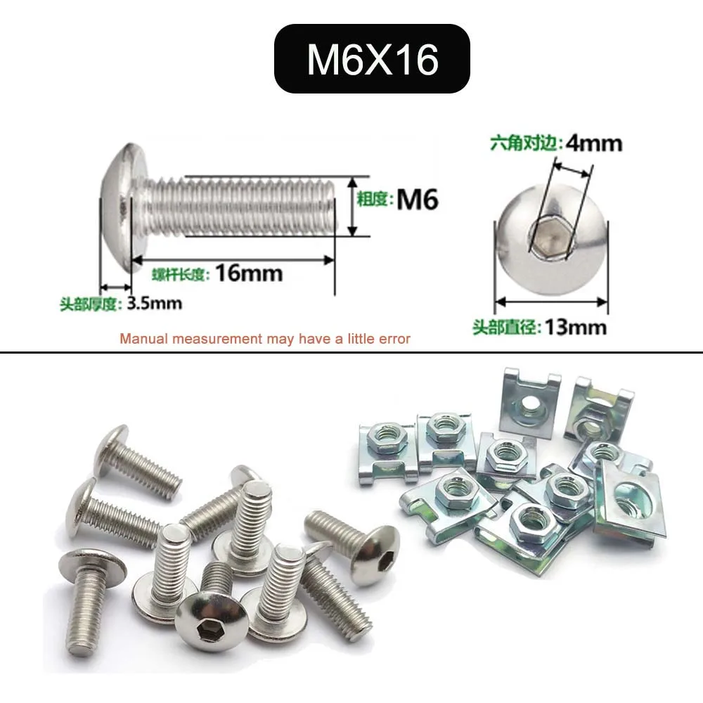

Комплект крепежа для мотоцикла LINBOWJ