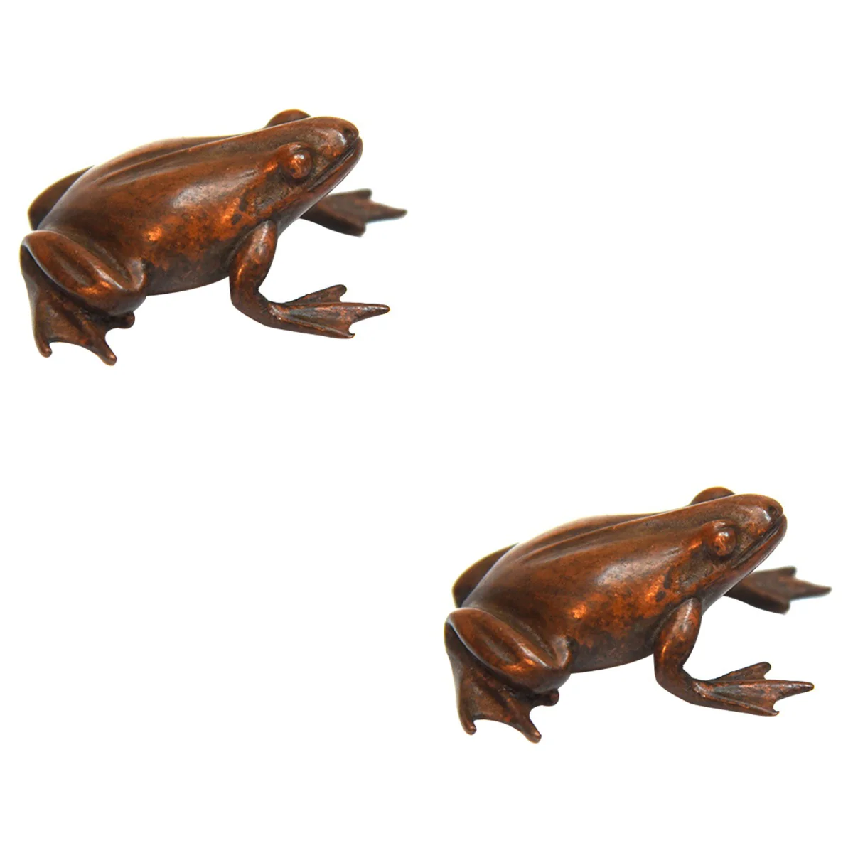 

Chinese Figurine Shui Feng Tea Frog Gift Decoration Statue Pet Toad Animal Ornament Sculpturefu Kung Birthday Business Mascot