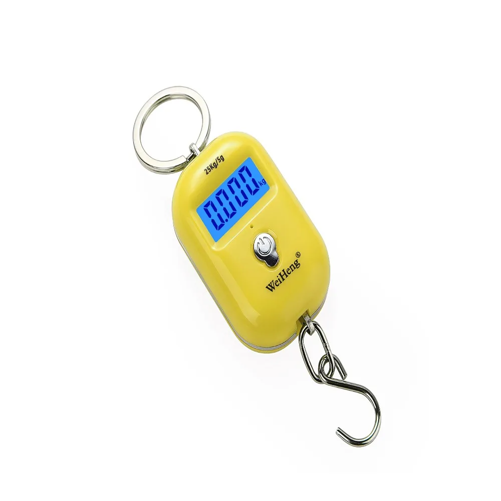 

Цифровые подвесные весы 25 кг красного цвета