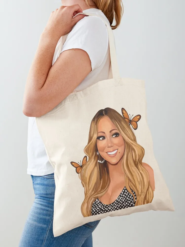 Фото Сумка-тоут Mariah Carey, холщовая большая женская женская сумка №2