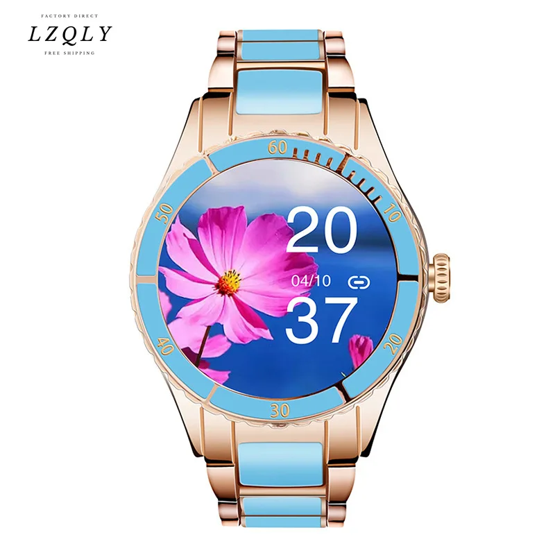 

Z73 Women New Fashion Bluetooth Call Smart Watch Sports Bracelet Heart Rate Monitor Fitness Tracker Smartwatch for Ios Android