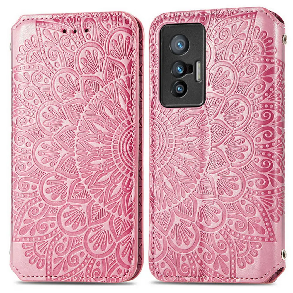 

Magnetic Emboss Leather Wallet Case for Vivo X70 X 60 Pro Plus 5G 2021 Flip Case for Vivo X60 Pro Shell Vivo X 60 X 70 Cover