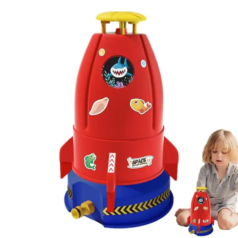 

Sprinkler For Kids Rocket Launcher For Kids Kids Sprinkler Rocket Launcher Attaches To Garden Hose Splashing Fun Toys For Boys