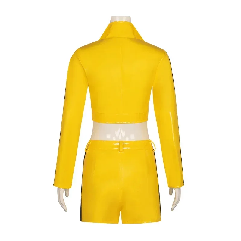 Костюм невесты из фильма Ki-ll Bill том 1 костюм униформа наряды на Хэллоуин карнавал