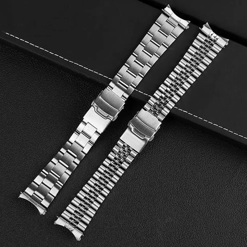 Фото Ремешок для часов Casio Duro MDV107-1A MDV106-1A из нержавеющей стали, сменные аксессуары, 3 вида металлических мужских ремешков для дайвинга, 22 мм №3