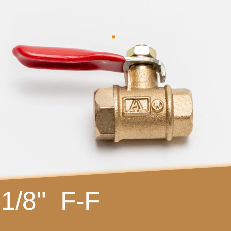 

Латунные шаровые краны 1/8", 1/4", 3/8", 1/2"