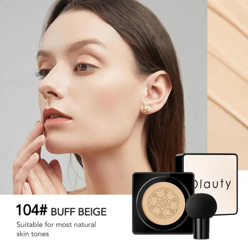 

Makeups CC Cream Foundation With Mushroom Cover Pores BB Cream Professional Concealing Moisturizer Natural Base Skin Whitening