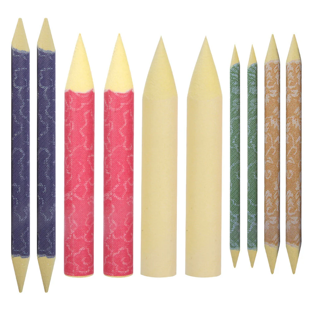 

10 Pcs Blending Stump Drawing Stumps Sketch Tools Paper Tortillions Set 15.5x2.2x2.2cm Blenders Student