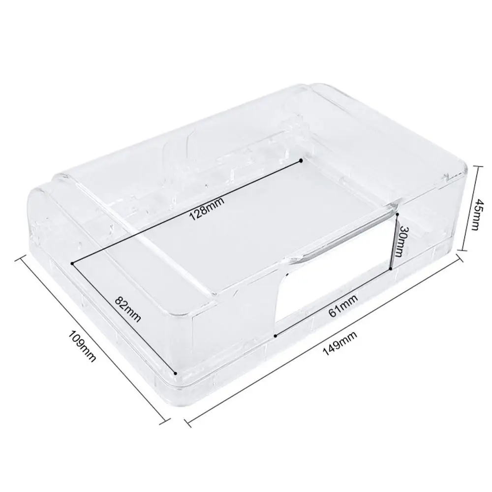 Настенная Защитная крышка переключателя самоклеящаяся пластиковая розетка 86