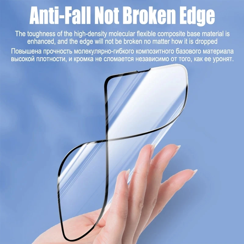 2-5 шт. защитная пленка для iPhone 11 12 13 14 15 Pro Max X Xs Xr Plus