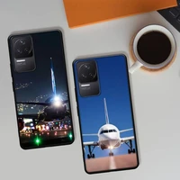 engineer fly pilot plane black cell phone case for redmi phone cases k40 k30 k20 pro 10x 9a 8a 7 note 11 10 pro 7 8t phone cases