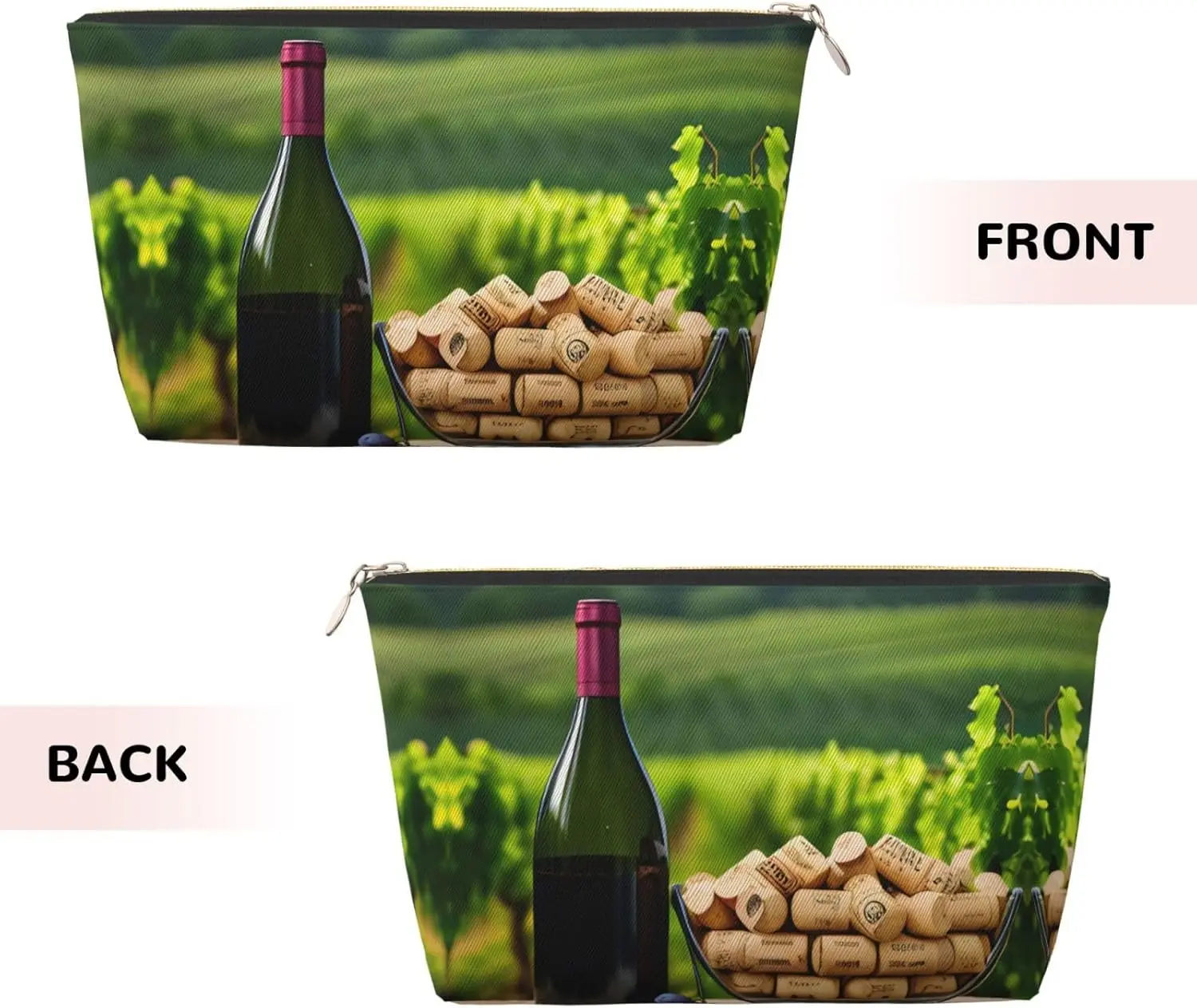 Дорожная косметичка из золотой кожи многоразовый органайзер для макияжа с