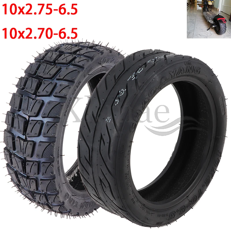 

10inch inflatable 10x2.75-6.5 Tubeless Tires 10x2.70-6.5 vacuum Tyre for Electric Scooter Speedway 5 DT 3 Spare Wheel Tire Parts
