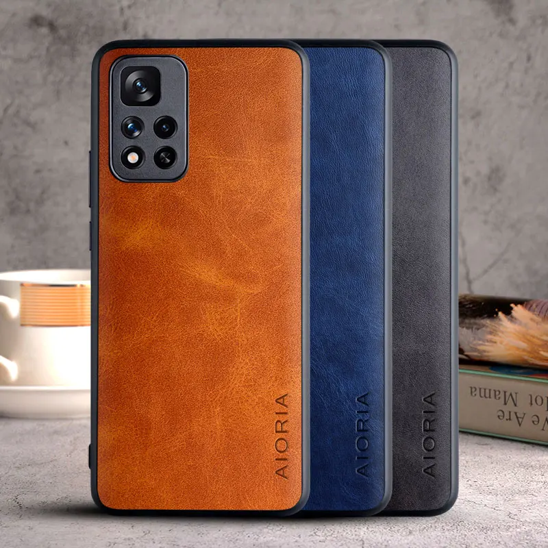 

Case for Xiaomi Redmi Note 11 Pro Plus 5G Coque 6.67" Luxury Vintage Leather Skin Cover for Redmi Note 11 Pro Plus Case Funda