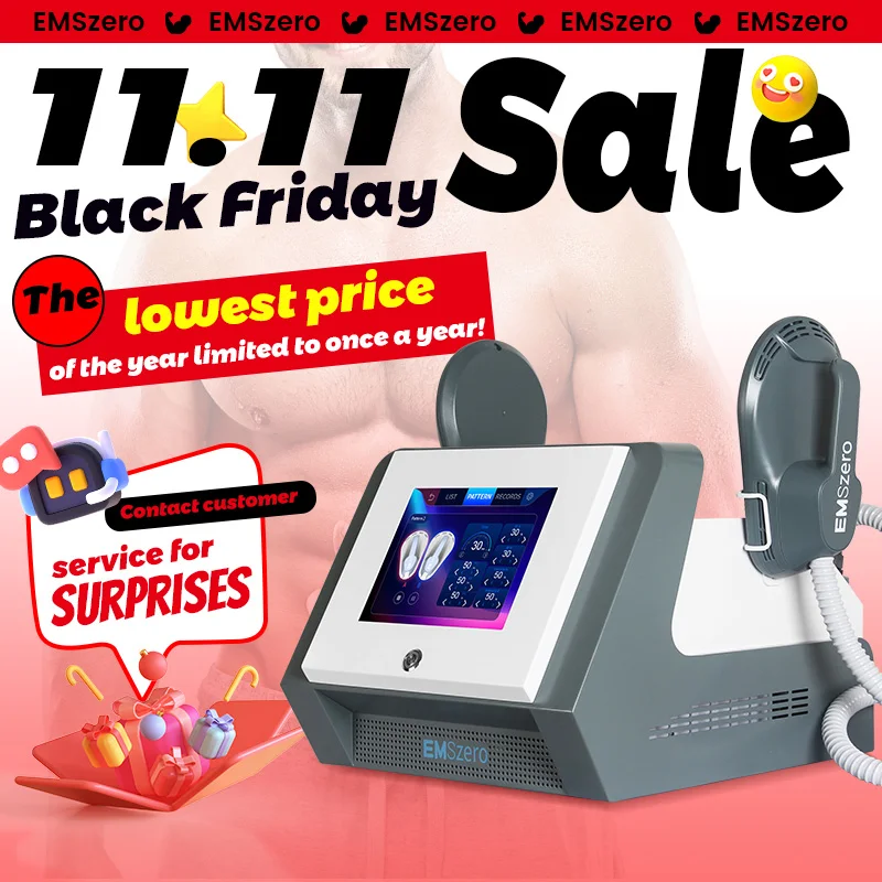 Двойная машина EMSzero RF 11 EMS для моделирования тела профессиональный формирователь