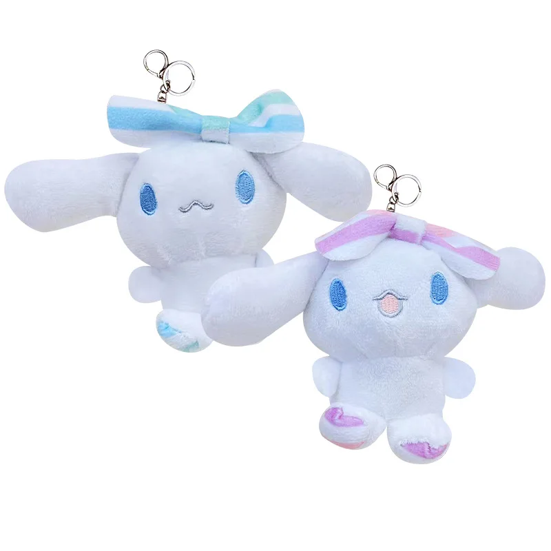 

Sanrio Plushie Kuromi My Melody Cinnamoroll Plush Toy Soft Stuffed Doll Anime Character Keychain Pendant Plush Doll Kids Gift
