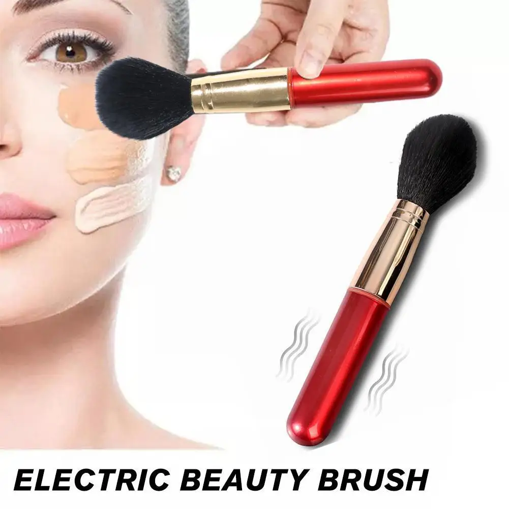 

New Magic Electric Makeup Brush Beauty Powder Face Cosmetics Large Foundation Up Blush Base Tools Brushes Soft Makeup Make P9a7