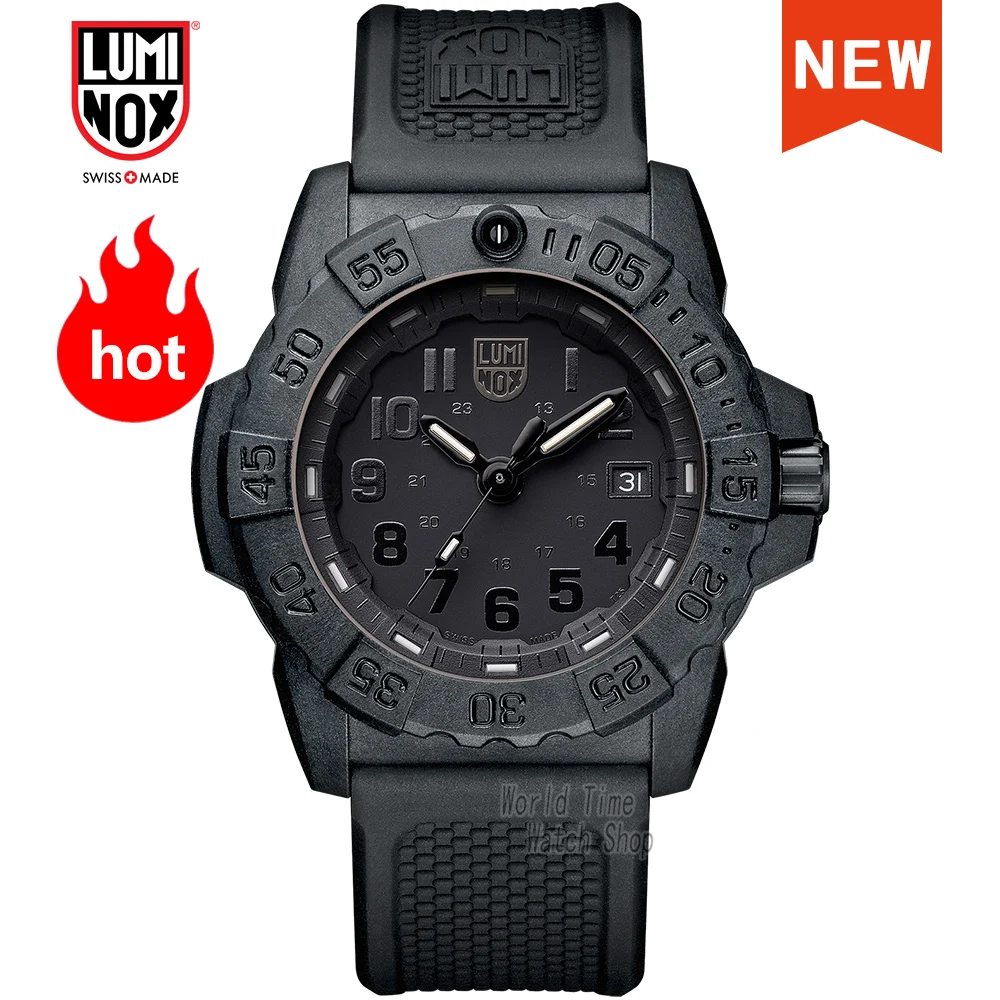 

Luminox Swiss Made mens watches top brand luxury Military Watch Sport Date Analog Quartz Wrist Waterproof Relogio Masculino