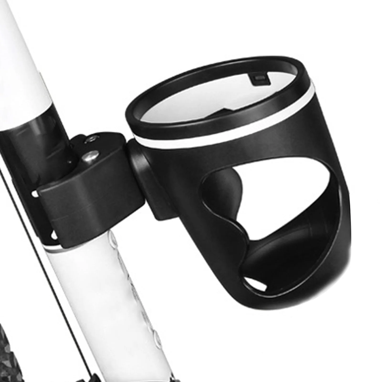 

Stroller Cup Holder 360 Degrees Rotation Bike Cup Holder 2-in-1 Bottle Holder With Phone Mount For Stroller Wheelchair Walker
