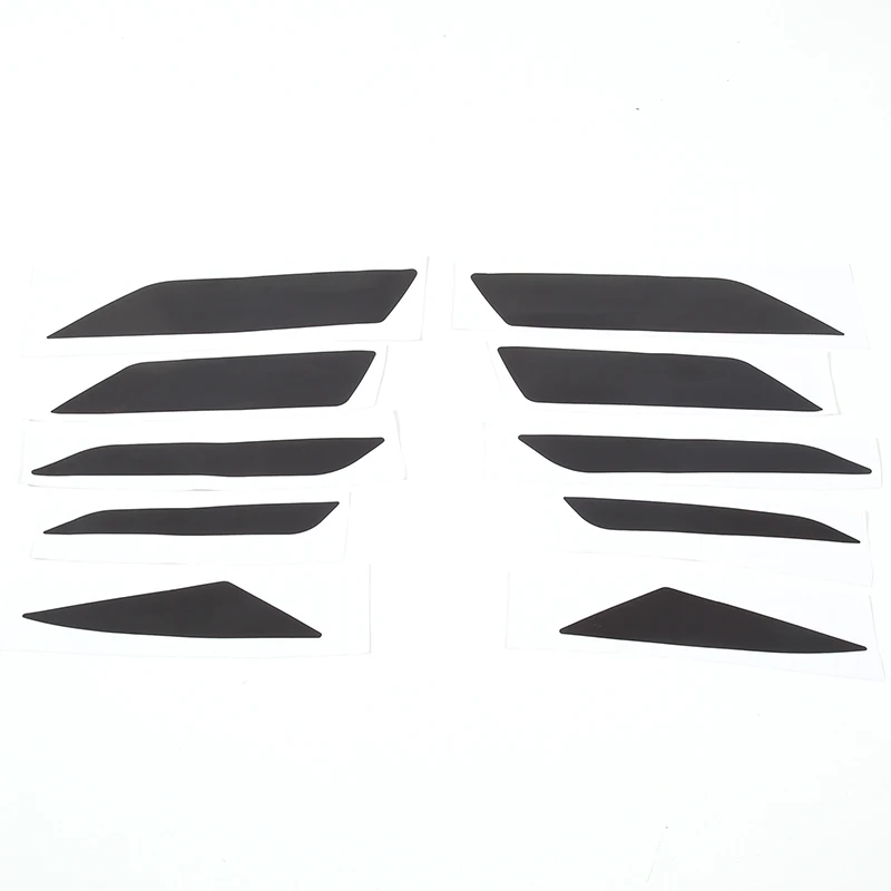 Для Corvette C8 Stingray Z51 Z06 2020-24 ПВХ матовая черная Автомобильная фотопленка задняя фара