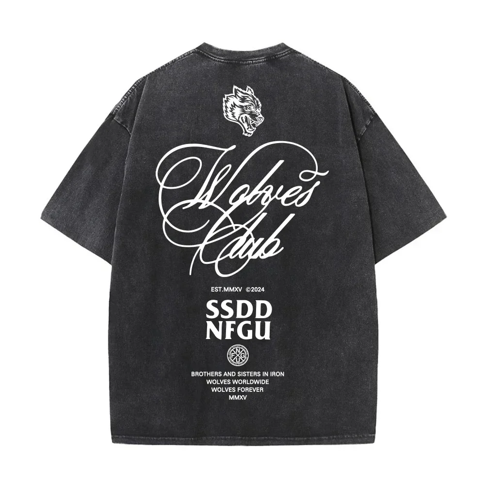 Винтажная спортивная футболка унисекс DARC в стиле хип-хоп