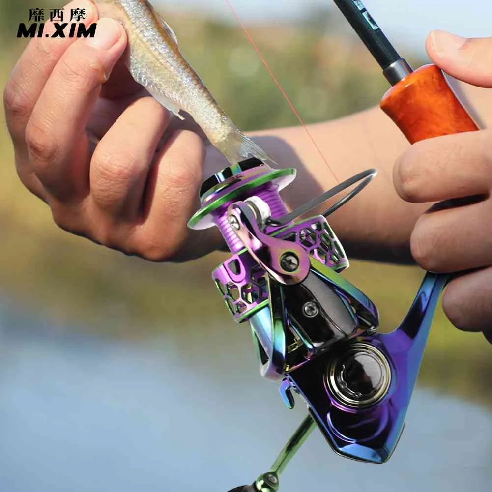 

1000-5000 спиннинговая Рыболовная катушка из нержавеющей стали для забрасывания рыболовное колесо ПЕРЕДАТОЧНОЕ ОТНОШЕНИЕ 5,0/1 высокоскоростно...