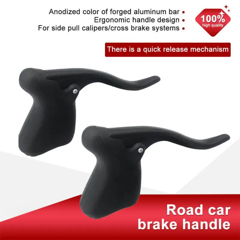 

Bicycle Brake Handle MTB Mountain Bike Cycling Brake Levers Front & Rear Brake Levers Drop Handlebar Set Aluminum Bike Parts