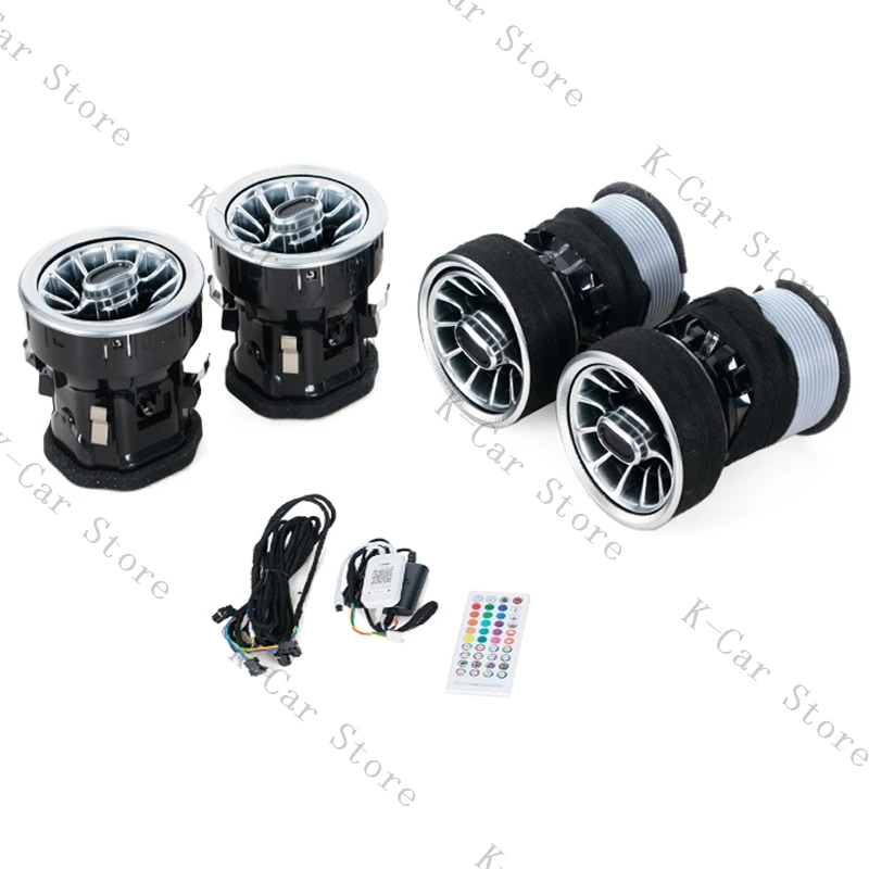 

Светодиодный окружающий свет для Mercedes-Benz Sprinter, передний кондиционер, вентиляционное отверстие, окружающий свет, турбо, внутренняя отделка, автомобильные аксессуары