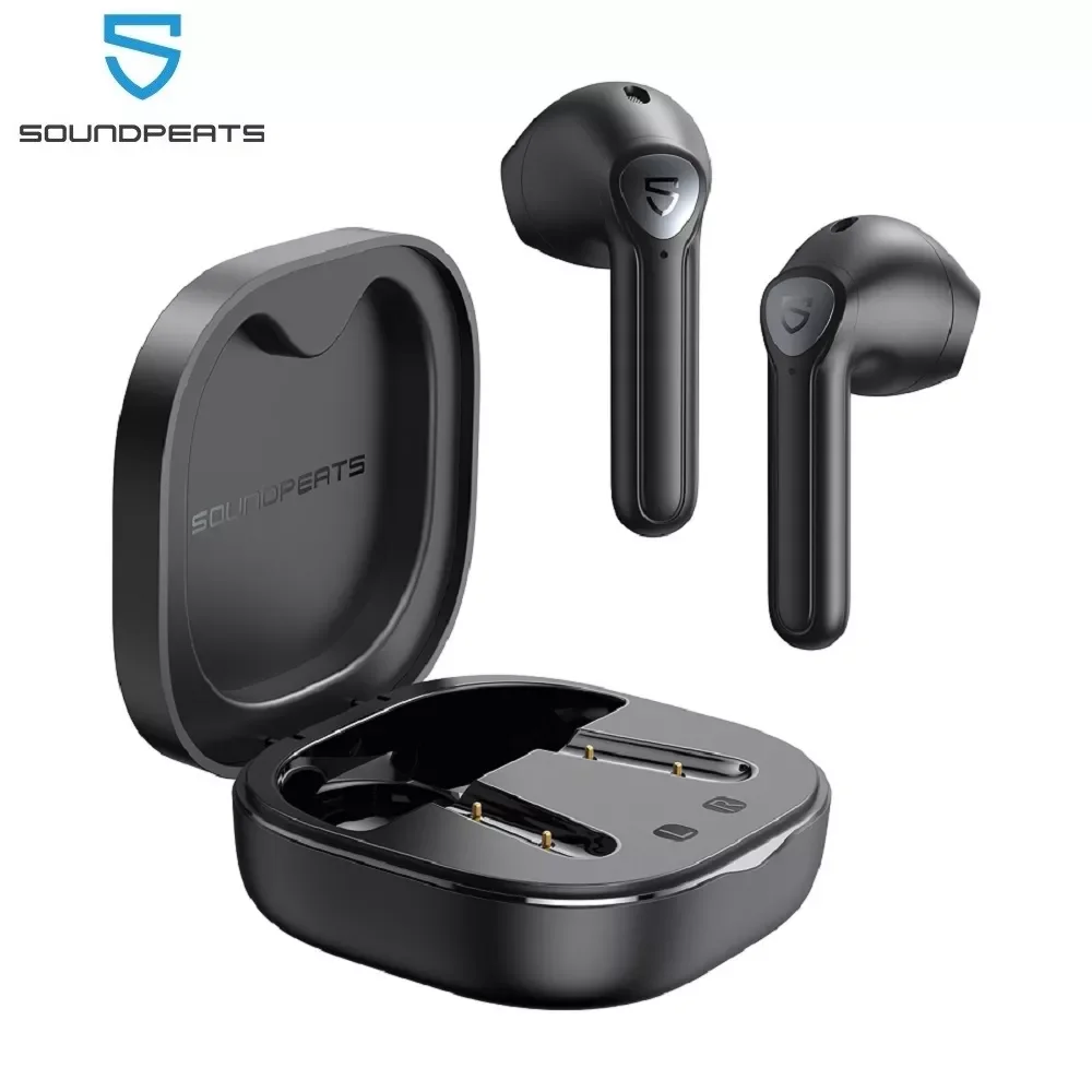 

SOUNDPEATS TrueAir2 Wireless Earbuds Bluetooth V5.2 Headset QCC3040 aptX 4 Mic CVC Noise Cancellation TWS+ Wireless Earphones