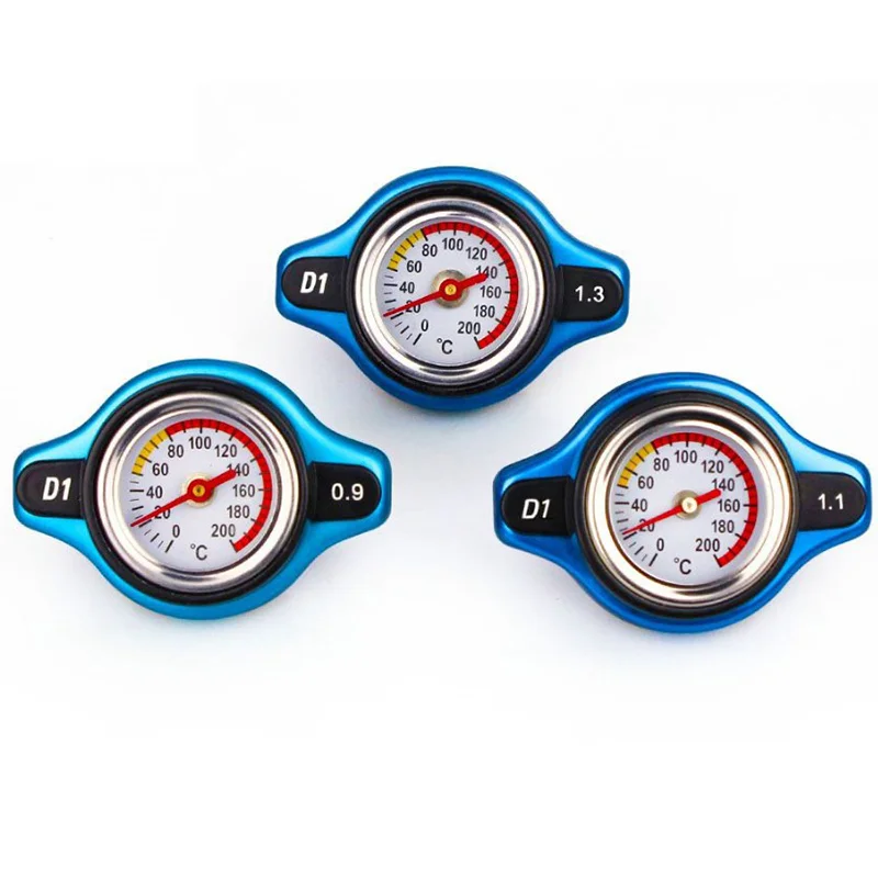 

Genuine Car Thermostatic Gauge D1-SPEC Radiator Cap 1.3/1.1/0.9 bar Small Head Water Temp Meter-For all water tanks