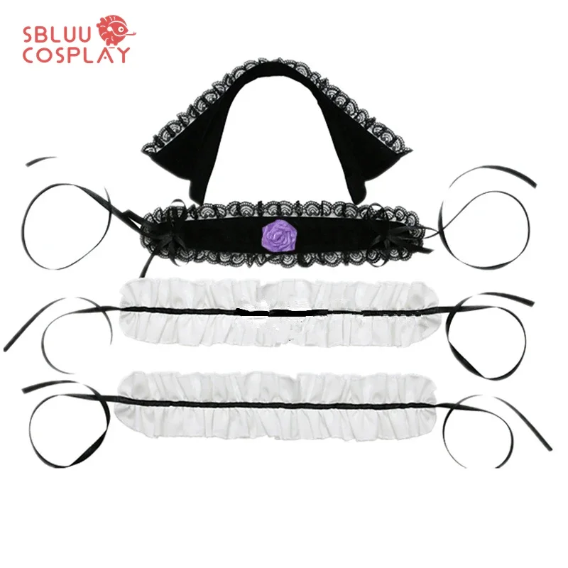 SBluuCosplay аниме Roses Maiden косплей костюм Suigintou Mercury Lampe костюмы для косплея бархатное