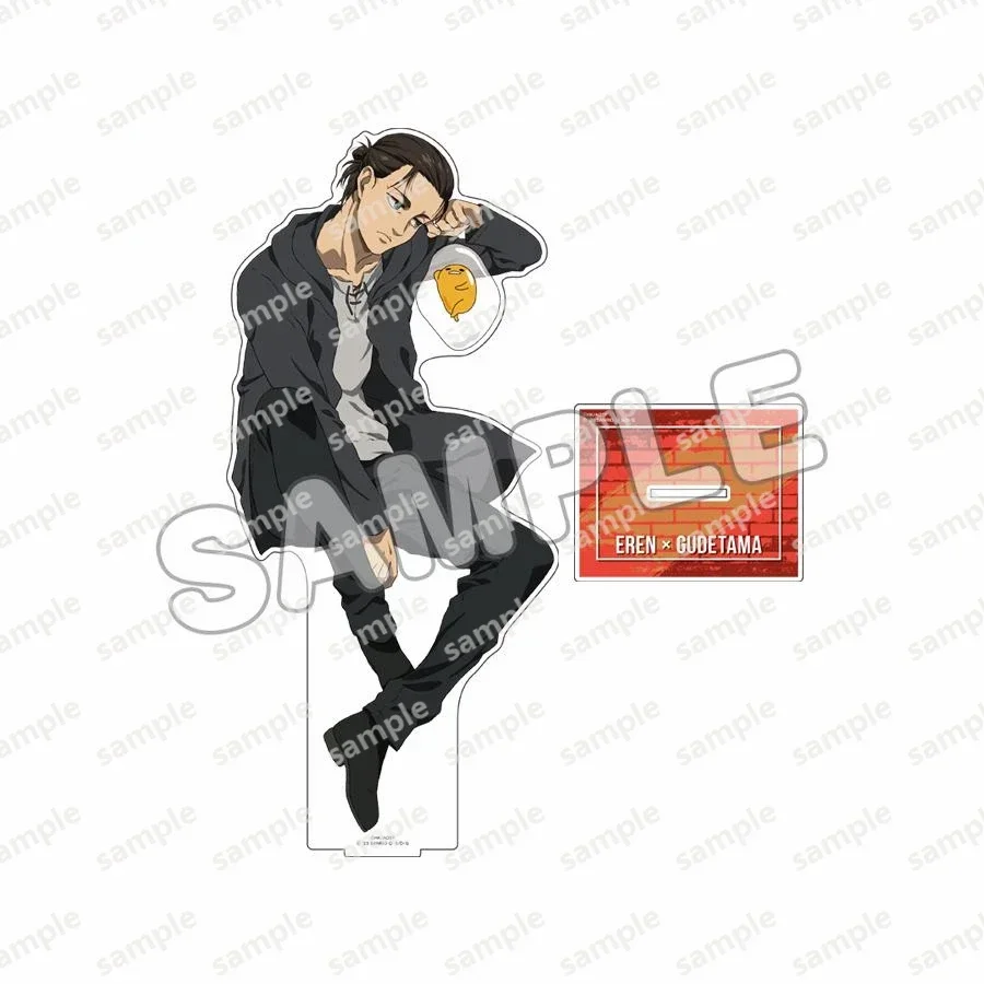 Trend Attack of Giants Anime Levi Mikasa Ackerman Eren Annie Armin Hange Zoe Acrylic Stand Erwin Action Figure PVC Model