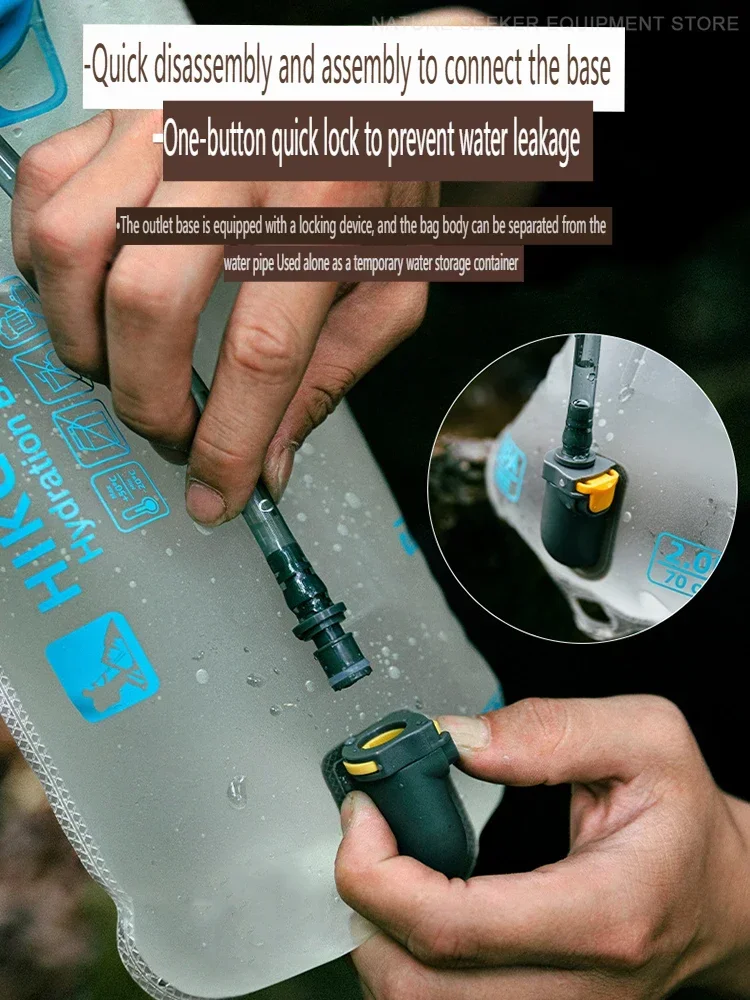 HIKEMAN 2л мешок для воды спорта на открытом воздухе гидратационный пищевая сумка