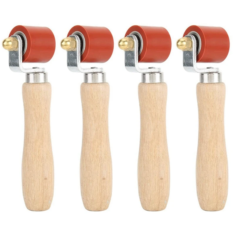 4X ручной прижимной ролик 28 мм силиконовый для кровельных инструментов из