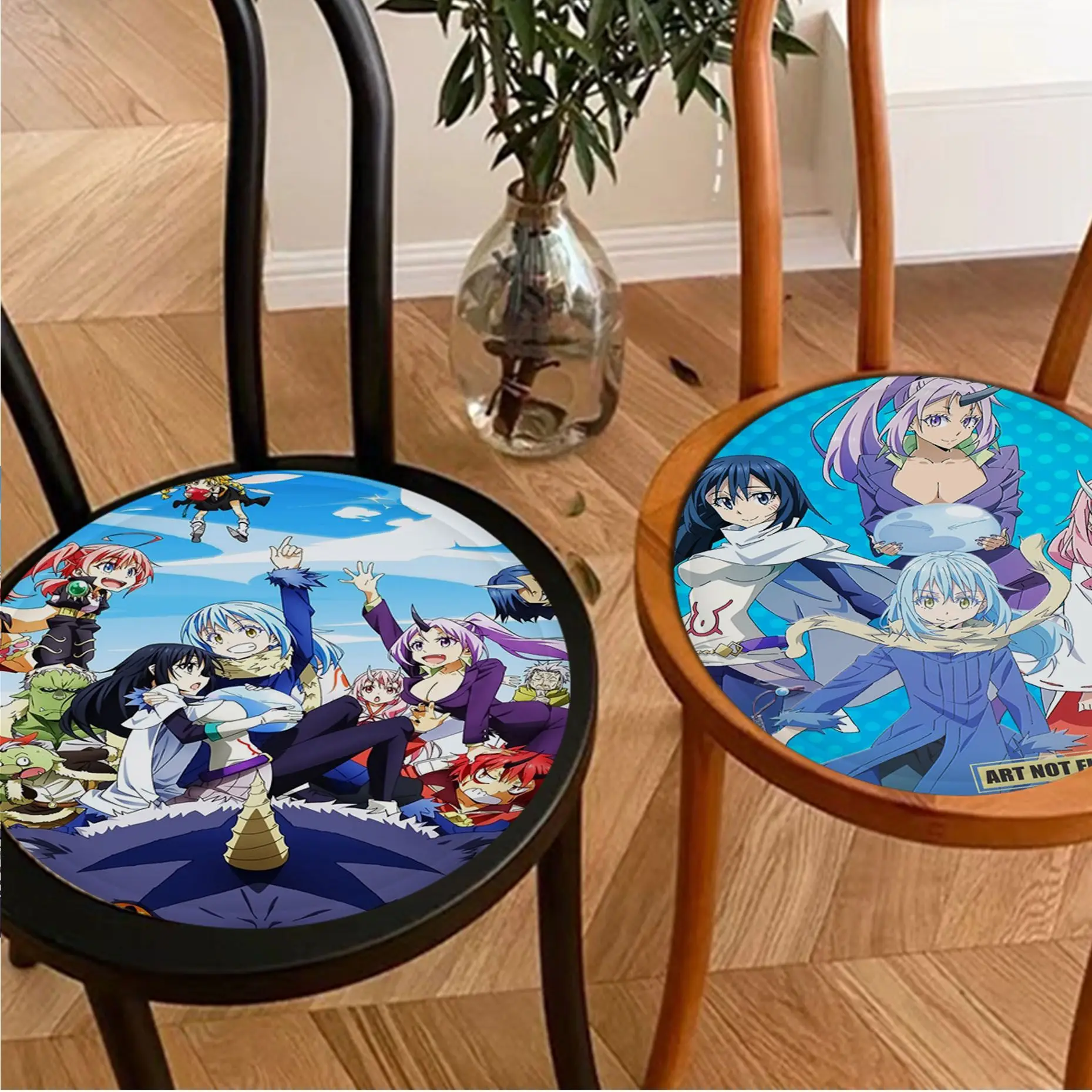 

That Time I Got Reincarnated As A Slime Anime Art Seat Pad Household Cushion Soft Plush Chair Mat Winter Office Bar Seat Mat