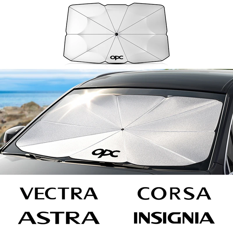 

Car Windshield Sun Shades Umbrella For Opel OPC Astra J H G K Insignia Corsa D B E Mokka Vectra Sun Shade Umbrella Accessories