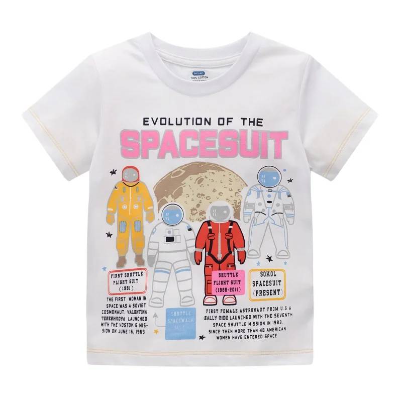 Summer New 2022 Children's T-shirt Cartoon Cute Printed Short-Sleeved Top Children's Clothing Breathable Kids Tops Outwear 2-12Y enlarge