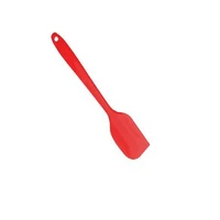 silicone spatula diagonal hard bare 27 cm red