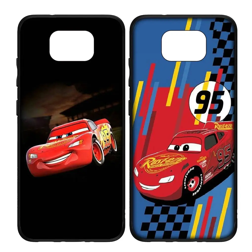Чехол для телефона с мультяшными автомобилями Lightning McQueen 95 Xiaomi Redmi Note 9 8 11 Pro 4G 5G 9S 11S