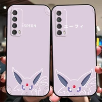 pok%c3%a9mon cartoon avatar phone case for huawei p smart z 2019 2021 p20 p20 lite pro p30 lite pro p40 p40 lite 5g back coque soft