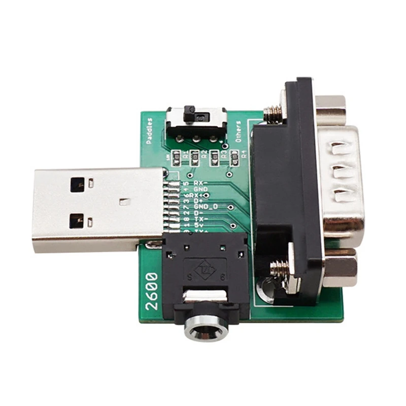 Плата игрового ввода-вывода для Atari 2600 в SNAC