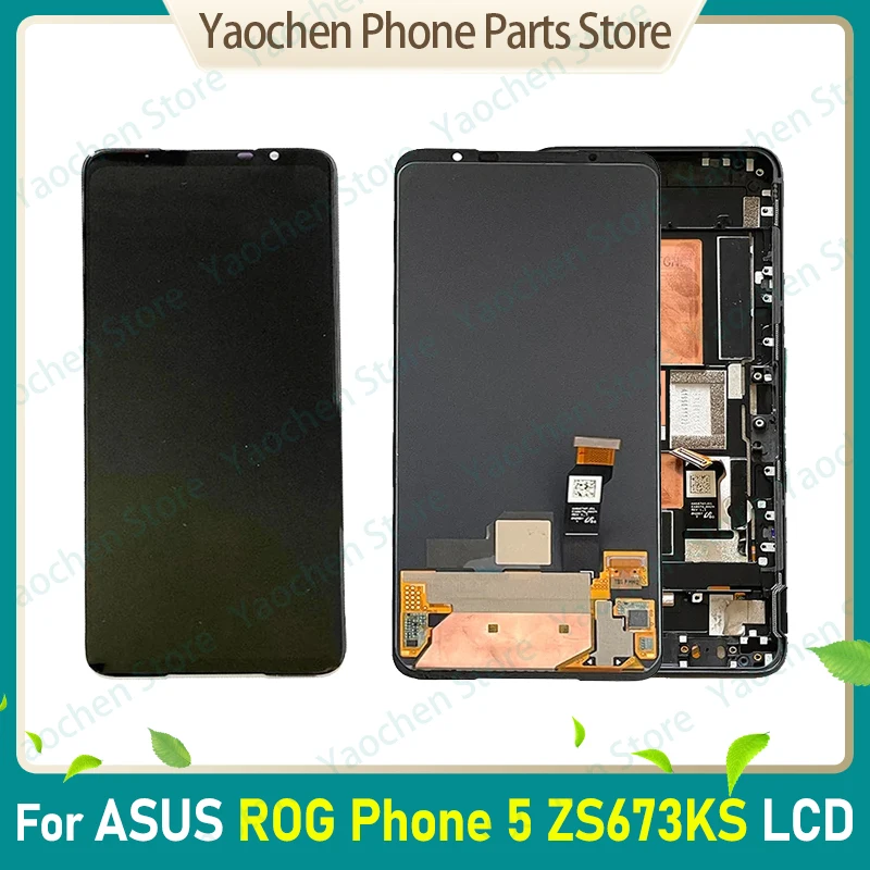 

For Asus ROG 5 ROG Phone 5 ZS673KS I005DA LCD Display Touch Screen Digitizer Assembly For Asus ZS673KS LCD