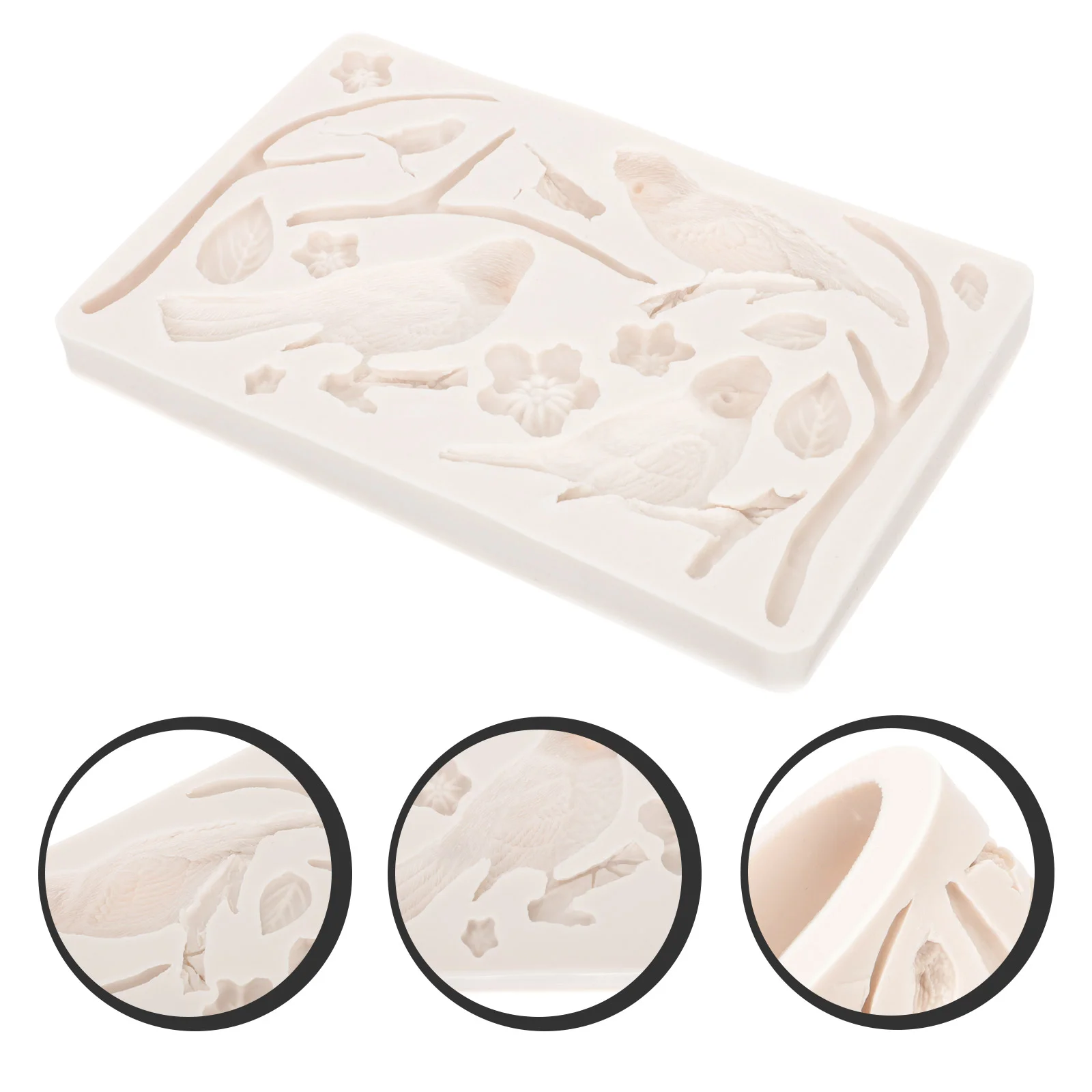 

Resin Molds Lovely Cookie Flower Pattern Chocolate Baking Silica Gel Decorative Fondant Cake Kitchen Supplies