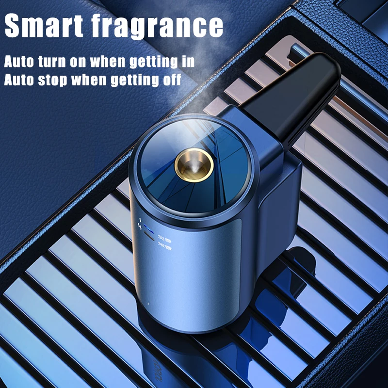 

Electric Auto Air Diffuser Aroma Car Air Outlet Smart Aromatherapy Humidifier Car Air Freshener Home Aroma Essential OilDiffuser