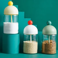 newest convenience seasoning bottle spice jars condiments storage pots storage tool for kitchen