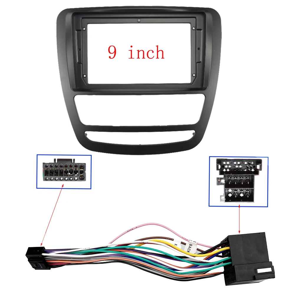 

2 Din Android головное устройство, автомобильная рама, кабель, провод для JAC T6 T8 2015-2022, пластиковая панель, лицевая панель, лицевая панель