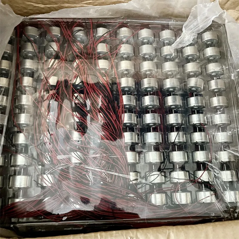 Мини-электродвигатель постоянного тока 24 мм фреза 3 В 7 в 8400 об/мин Круглый