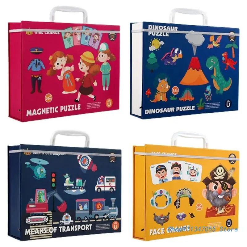 

Puzzles Drawing Board Art Easel Game for Kids Learning Educational Toy Drop shipping