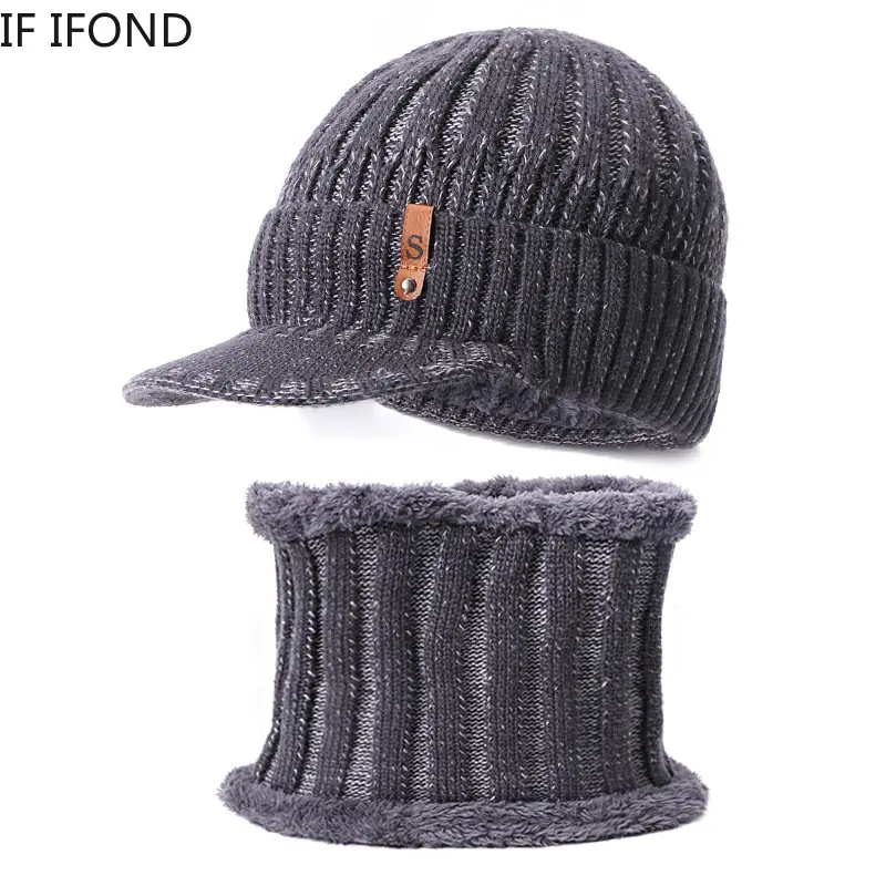 

Модные зимние облегающие шапки для мужчин и женщин, зимний плотный теплый шарф, вязаная шапка, шапка для улицы, снега, спорта, верховой езды