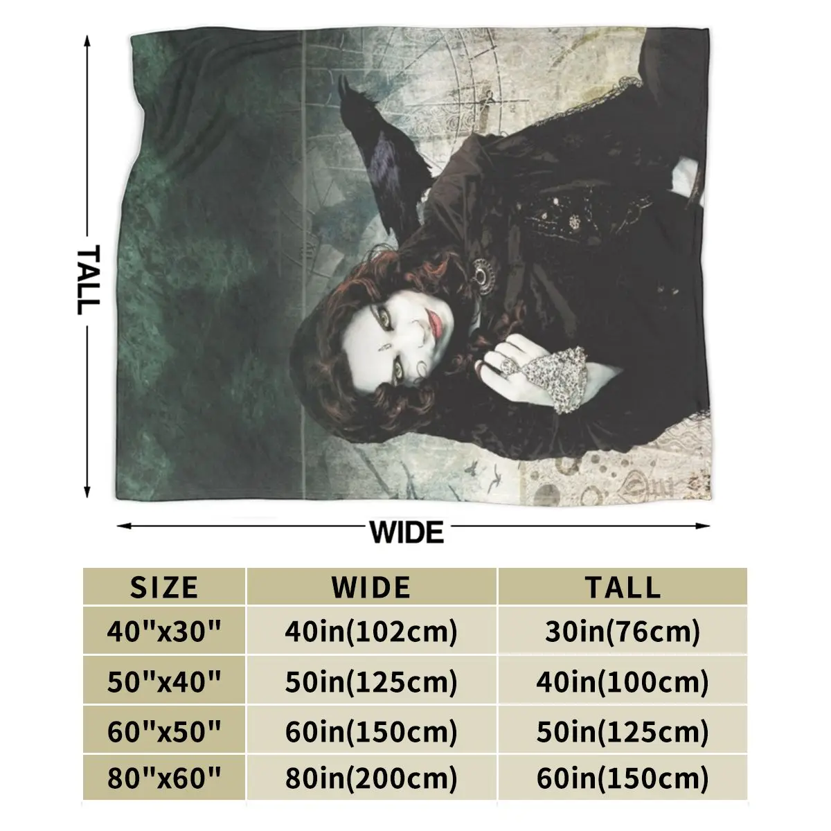 Masquerade Clan Ravnos V20 Ультрамягкое одеяло из микрофлиса